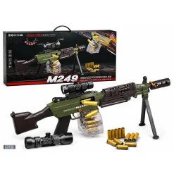 تفنگ تیر ابری پوکه پران M249 برند HANDI کد 117