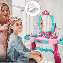میز آرایشی کودک با صندلی 31 قطعه 93_666