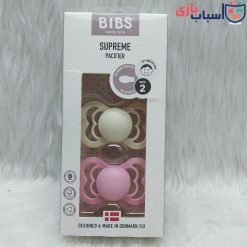 پستانک سیلیکونی سایز دو بیبس BIBS کد 260340