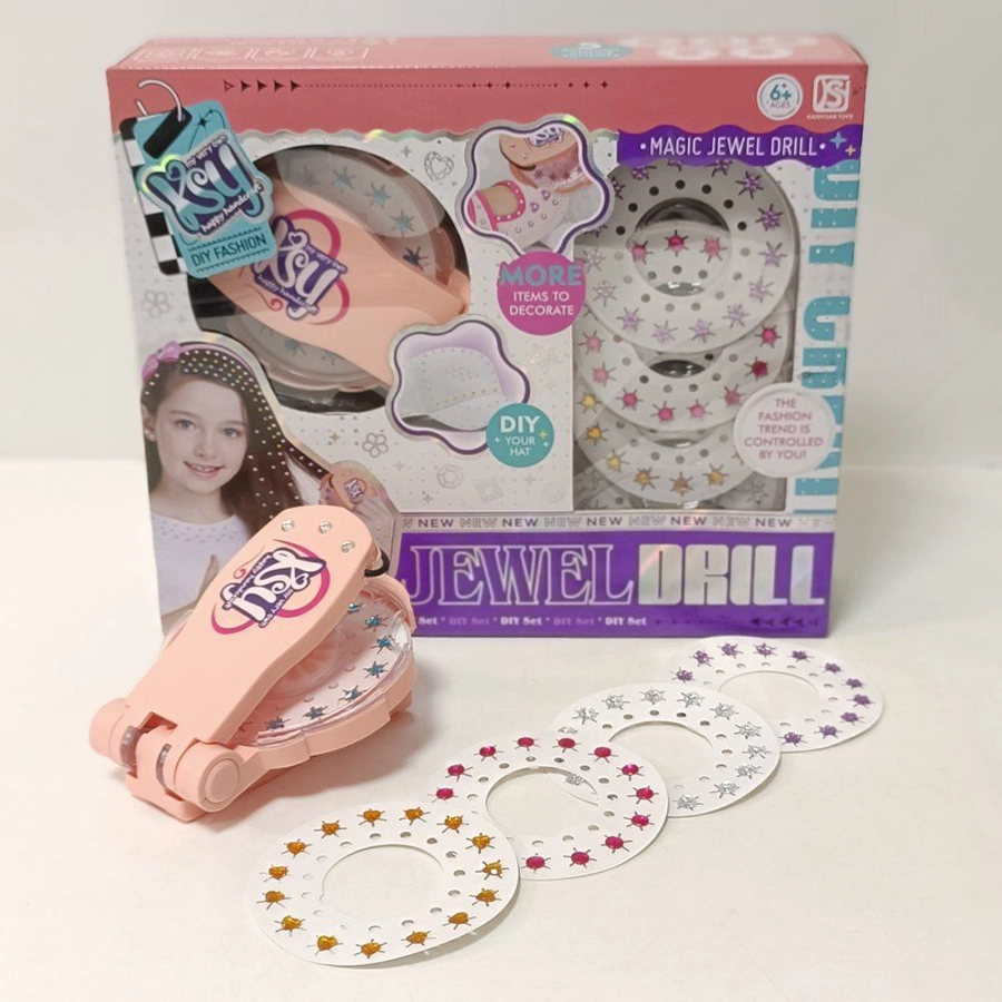 اسباب بازی دخترانه دستگاه نگین زن مو کد 897 - تصویر 4