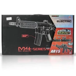تفنگ تیر ژله ای شارژی m4 کد 2_50