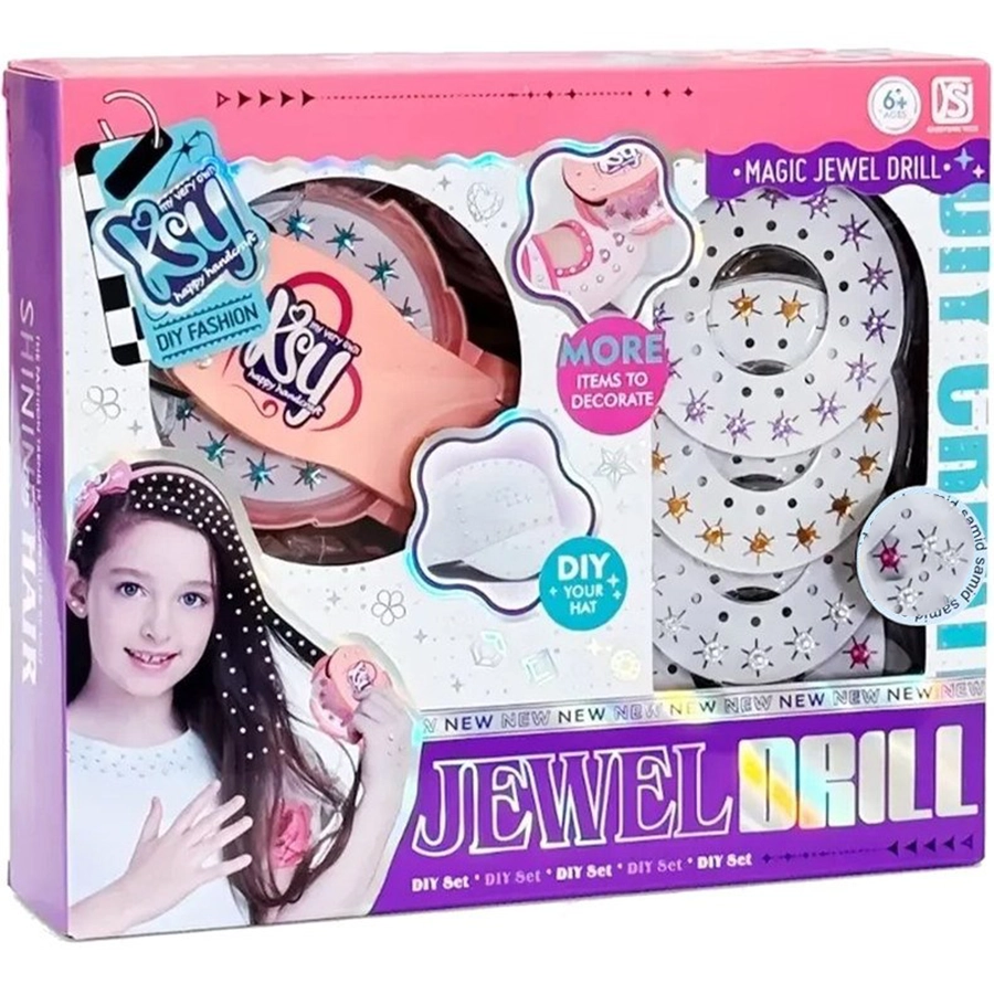 اسباب بازی دخترانه دستگاه نگین زن مو کد 897 - تصویر 2