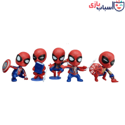 اکشن فیگور اسپایدرمن بسته 5 عددی 62