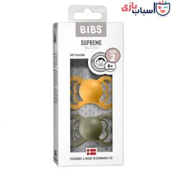 پستانک لاتکس سایز دو بیبس BIBS کد270347