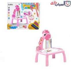 اسباب بازی آموزشی نقاشک زرافه خارجی سایز بزرگ 2_222