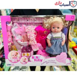Alternative view of عروسک Babytoby با لباس اضافه - کد 30800