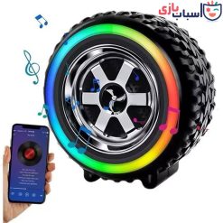 Alternative view of اسپیکر بلوتوث دار شارژی طرح لاستیک 2389