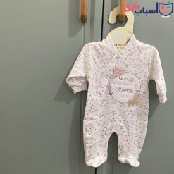 سرهمی آستین بلند نوزادی با طرح فانتزی کد 2021