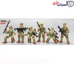 فیگور سرباز 3عددی مفصلی 4_5898
