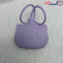 قاب پستانک سیلیکونی طرح گربه