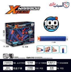 تیر اسفنجی بسته 100عددی کد JLX7253