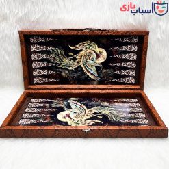 تخته نرد چرمی ساده کد 121