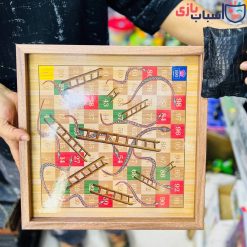 Alternative view of منچ چوبی 4 نفره کیف دار