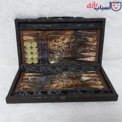 تخته نرد چوبی MDF چرمی کیفی کد 140