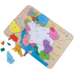 پازل چوبی نقشه ایران