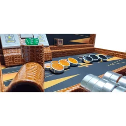 تخته نرد کلاسیک چرمی کد 559