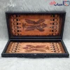 تخته نرد چوبی MDF چرمی ساده کد 156